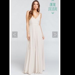 JENN MAXI DRESS ~ SHOW ME THE RING CRISP
